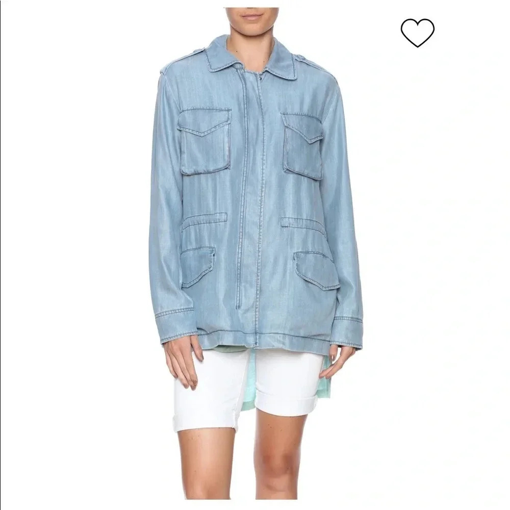 BB Dakota Light Denim Jacket Size XS